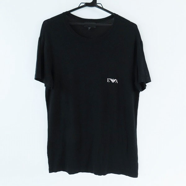 実際に弊社で買取させて頂いたEMPORIO ARMANI/エンポリオアルマーニ ロゴプリント レーヨン Tシャツ 