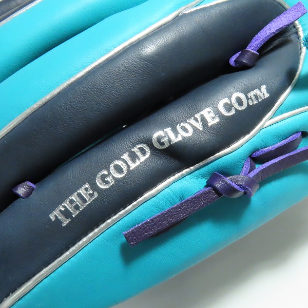 実際に弊社で買取させて頂いたRawlings/ローリングス 軟式/オールラウンド用 ハイパーテックカラーシンク グラブ/グローブ GR4HTCN55Wの画像 6枚目