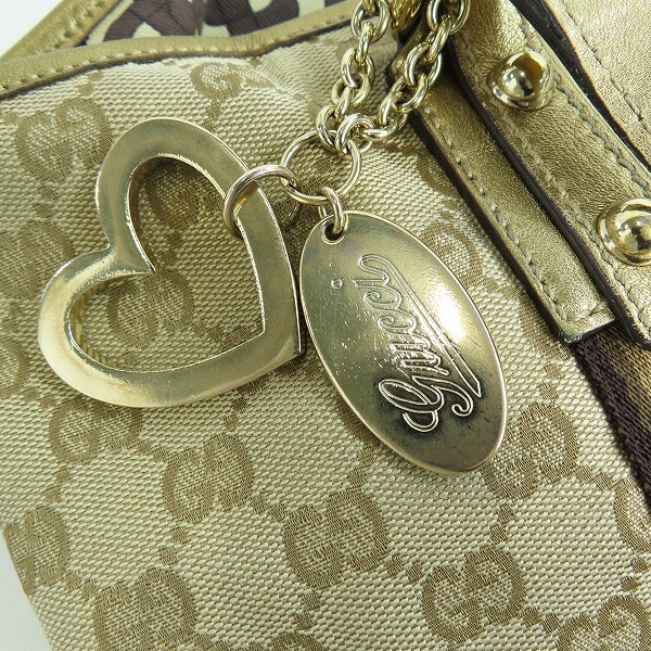 実際に弊社で買取させて頂いたGUCCI/グッチ GGキャンバス トートバッグの画像 6枚目