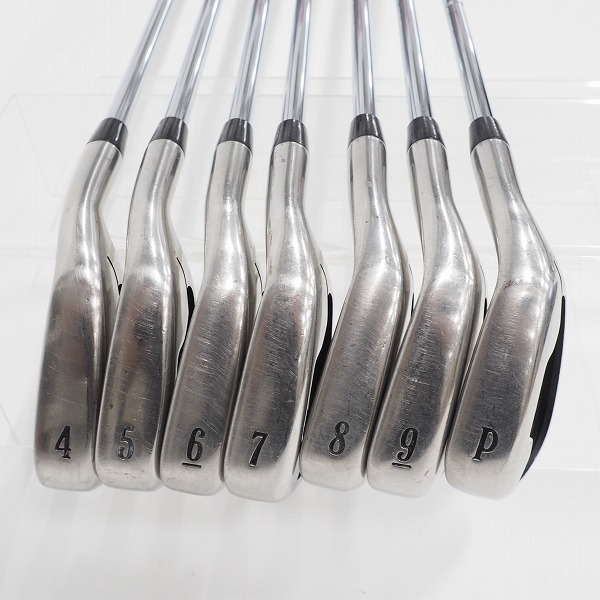 実際に弊社で買取させて頂いたCallaway/キャロウェイ X-20 TOUR/ツアー アイアン #4～9,Pw 7本セット Memphis 10 FLEX:SR相当の画像 1枚目