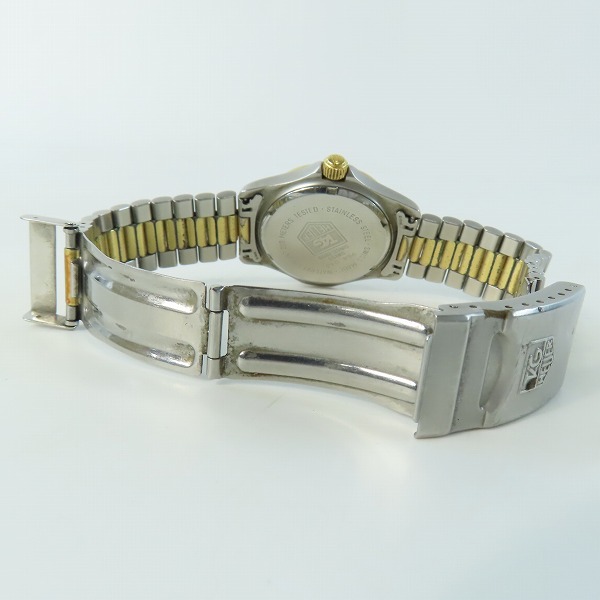 実際に弊社で買取させて頂いたTAG HEUER/タグホイヤー 2000シリーズ プロフェッショナル 200M クォーツ デイト腕時計 964.013 【動作未確認】の画像 3枚目