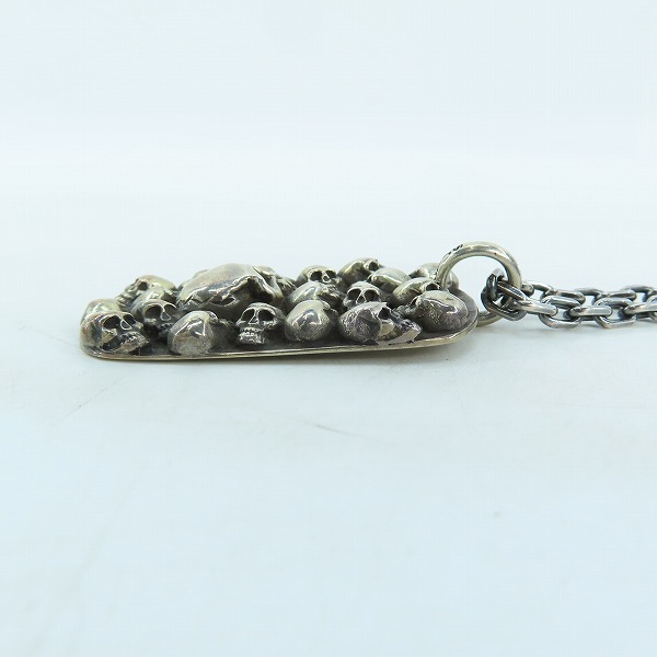 実際に弊社で買取させて頂いたSTANLEY GUESS/スタンリーゲス マルチスカルドッグタグ/チェーン付きの画像 2枚目