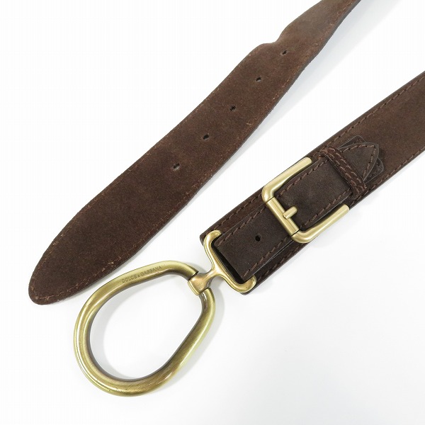 実際に弊社で買取させて頂いたDOLCE & GABBANA/ドルチェ&ガッバーナ ベルト/80CM-32INCHの画像 1枚目