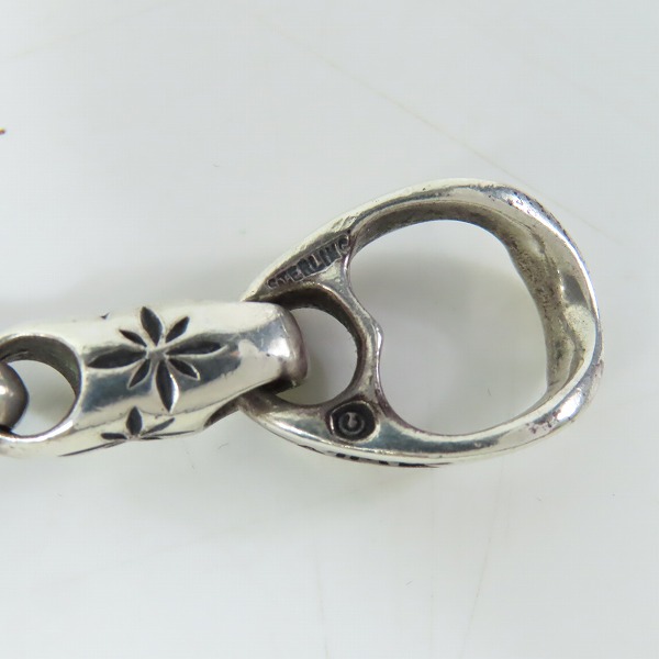 実際に弊社で買取させて頂いたBWL/BILL WALL LEATHER/ビルウォールレザー スカル ブレスレットの画像 6枚目