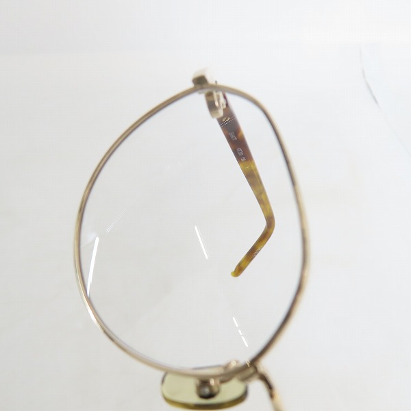 実際に弊社で買取させて頂いた999.9/フォーナインズ メガネフレーム アイウェア S-647T の画像 8枚目