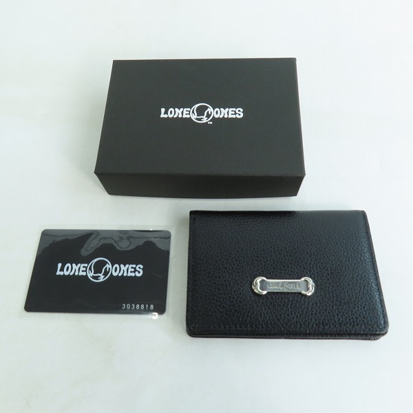 実際に弊社で買取させて頂いた【ギャラ付き】LONE ONES/ロンワンズ カードケースの画像 8枚目