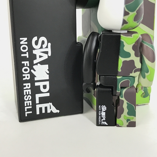 実際に弊社で買取させて頂いたMEDICOM TOY/メディコムトイ WIND AND SEA×atmos×BE@RBRICK/ウィンダンシー×アトモス×ベアブリック 100%&400%の画像 6枚目