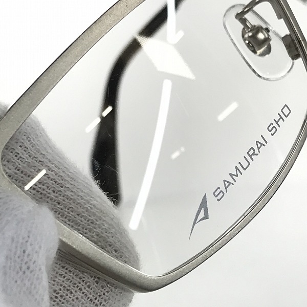 実際に弊社で買取させて頂いたSAMURAI SHO/サムライ翔 眼鏡/メガネフレーム/アイウェア SS-T115 #1の画像 7枚目