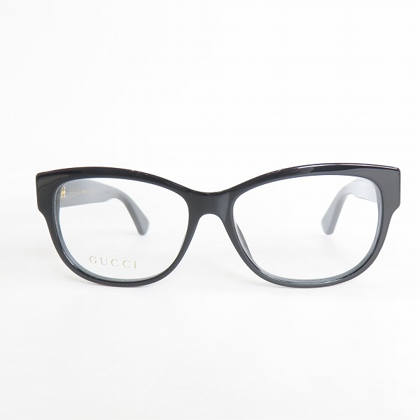 実際に弊社で買取させて頂いたGUCCI/グッチ メガネフレーム アイウェア GG0098O-001