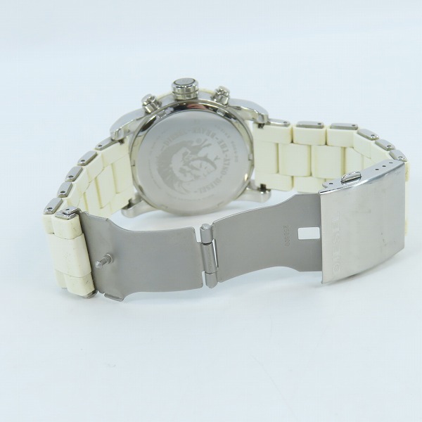 実際に弊社で買取させて頂いたDIESEL/ディーゼル 腕時計 TIMEFRAMES DZ-5306【動作未確認】の画像 3枚目