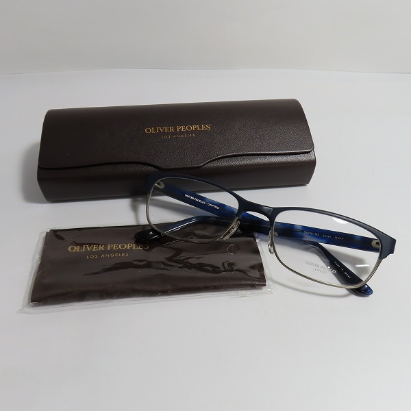 実際に弊社で買取させて頂いたOLIVER PEOPLES/オリバーピープルズ Leven メガネフレーム アイウェア の画像 9枚目