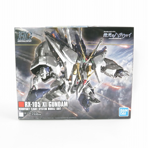実際に弊社で買取させて頂いた【未組立】BANDAI/バンダイ HG 1/144 機動戦士ガンダム閃光のハサウェイ Ξ/クスィーガンダム/ガンプラ