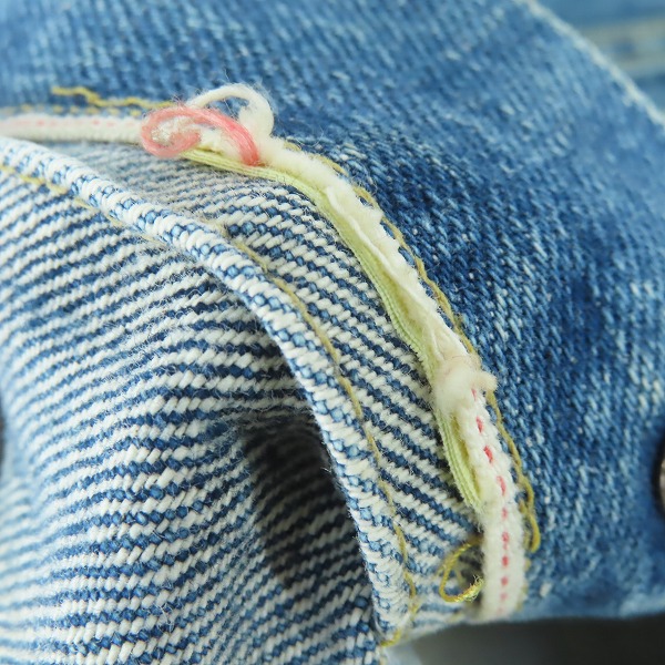 実際に弊社で買取させて頂いたLevi’s /リーバイス ファースト 復刻 デニムジャケット/71506/40 の画像 6枚目