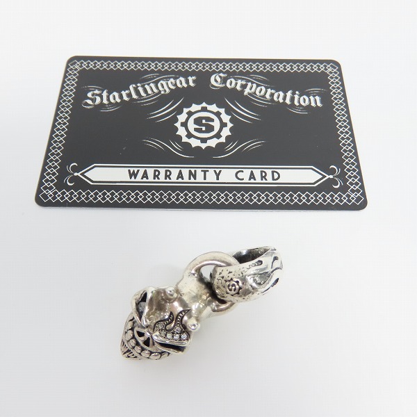 実際に弊社で買取させて頂いたSTARLINGEAR/スターリンギア マイクロ デビル ペンダントトップ ダイヤモンド D0.19の画像 9枚目