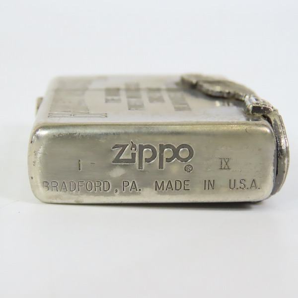 実際に弊社で買取させて頂いたZIPPO/ジッポー HARLEY-DAVIDSON/ハーレーダビッドソン サイド イーグルメタル貼り/1993年製の画像 4枚目