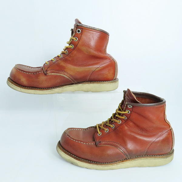 実際に弊社で買取させて頂いたRED WING/レッドウィング アイリッシュセッター モックトゥ ブーツ 8875/8Eの画像 3枚目