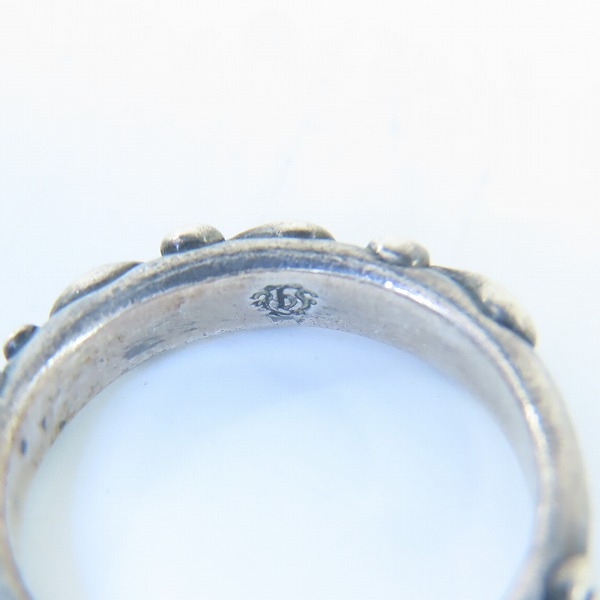 実際に弊社で買取させて頂いたBizarre/ビザール 唐草模様/アラベスク ストーン付 リング 13.5～14号の画像 6枚目