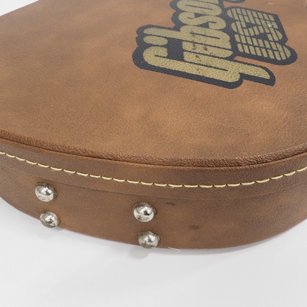 実際に弊社で買取させて頂いた★Gibson/ギブソン SGタイプ エレキギター用 純正ハードケース ブラウンの画像 6枚目