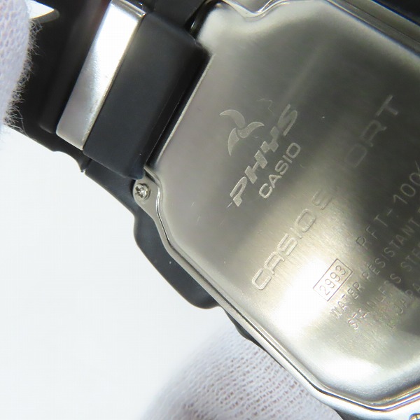 実際に弊社で買取させて頂いたCASIO/カシオ PHYS/フィズ TIMERS11 RFT-100-1JFの画像 6枚目