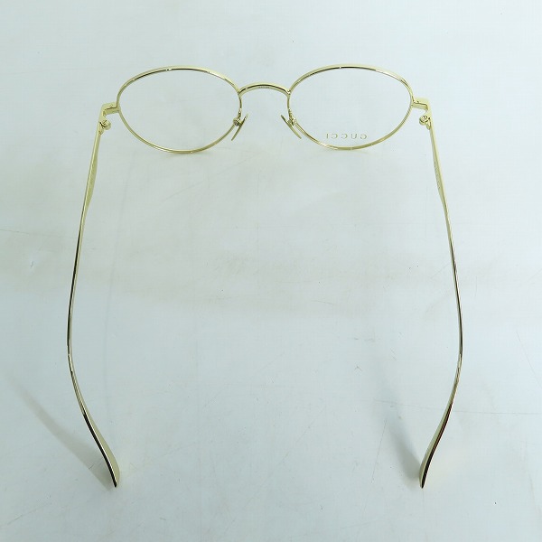実際に弊社で買取させて頂いたGUCCI /グッチ アレッサンドロ・ミケーレデザイン /眼鏡/メガネフレーム/GG0337Oの画像 2枚目