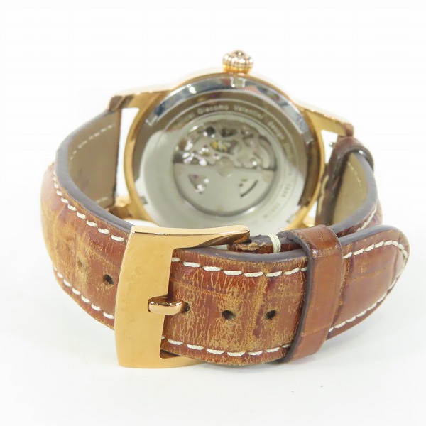 実際に弊社で買取させて頂いたOrobianco/オロビアンコ ORAKLASSICA オラクラシカ 自動巻き 腕時計 OR0011の画像 2枚目