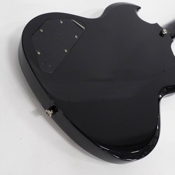 実際に弊社で買取させて頂いた★Epiphone/エピフォン EB-3 Bass Ebony 2ピックアップ 4弦エレキベース  SGタイプ ギグケース付の画像 7枚目