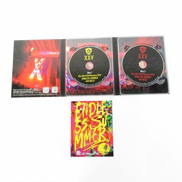実際に弊社で買取させて頂いたBlu-ray/BD/ブルーレイ B'z LIVE-GYM Pleasure 2013 ENDLESS SUMMER-XXV 完全盤/2枚組の画像 3枚目