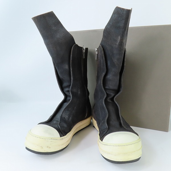実際に弊社で買取させて頂いたRICK OWENS/リックオウエンス 初期 Sneakers Boot スニーカーブーツ RU15S4893/43