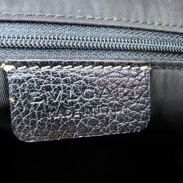 実際に弊社で買取させて頂いたBVLGARI/ブルガリ ABELEL レザー ショルダーバッグ/ワンショルダーの画像 5枚目