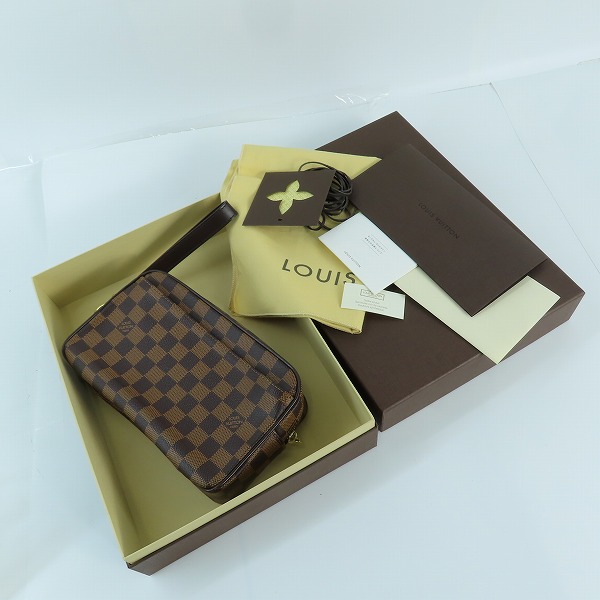 実際に弊社で買取させて頂いたLOUIS VUITTON/ルイヴィトン ダミエ ポシェット サンポール セカンドバッグ N41219 の画像 9枚目