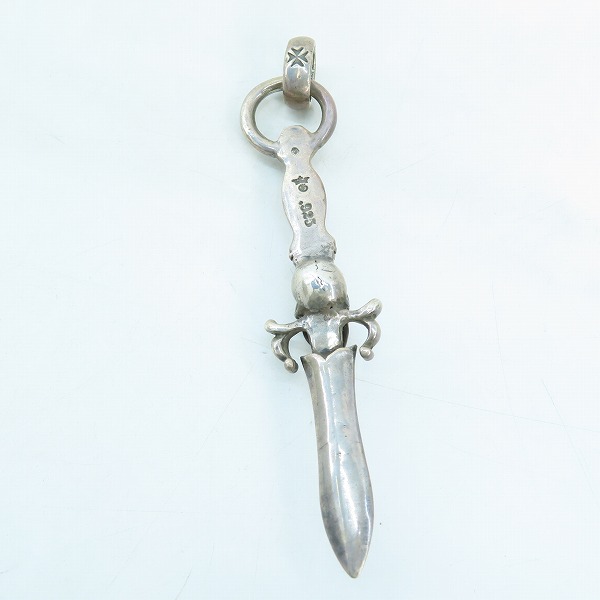 実際に弊社で買取させて頂いた【ギャラ付き】Gabor/Gaboratory/ガボール/ガボラトリー ダガー ウィズ スカルペンダント バターナイフの画像 4枚目