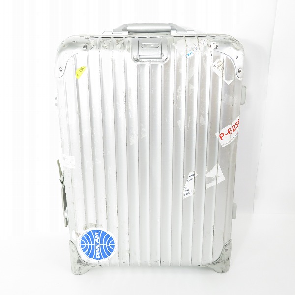 実際に弊社で買取させて頂いたRIMOWA/リモワ トパーズ チタニウム キャビン マルチホイール 2輪 キャリーケース 32L/920.52