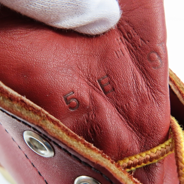 実際に弊社で買取させて頂いたRED WING/レッドウィング アイリッシュセッターブーツ 8875 5Eの画像 5枚目