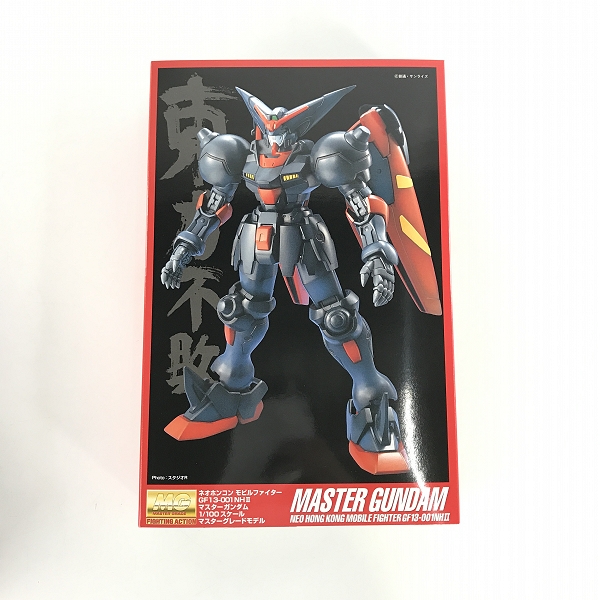 実際に弊社で買取させて頂いた【未組立】BANDAI/バンダイ ネオ ホンコン モビルファイター GF-13-001NHⅡ マスターガンダム 1/100 マスターグレードモデルの画像 1枚目