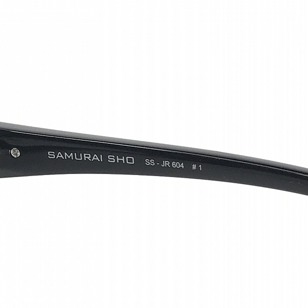 実際に弊社で買取させて頂いたSAMURAI SHO/サムライ翔 眼鏡/メガネフレーム SS-JR604 #1の画像 5枚目