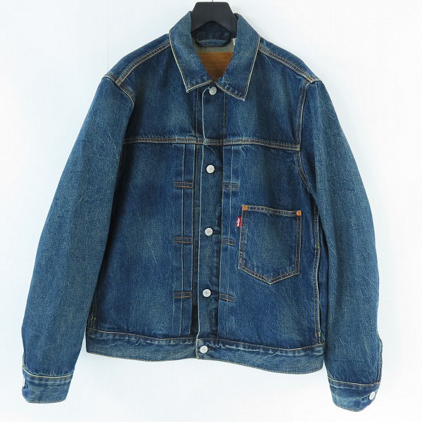 実際に弊社で買取させて頂いたLevi's PREMIUM/リーバイスプレミアム EDIFICE 別注 24SS Type 1 トラッカージャケット デニムジャケット A9516-0000/S