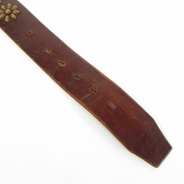 実際に弊社で買取させて頂いたHollywood Trading Company /HTC/エイチティーシー レザーベルト/34 の画像 5枚目