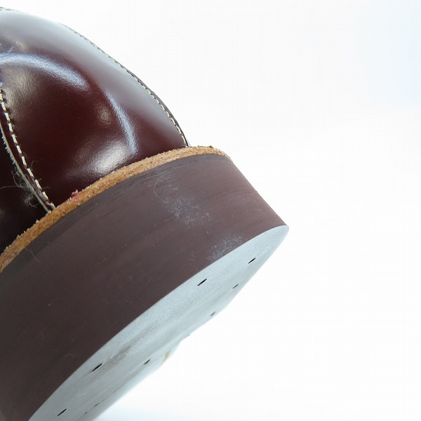 実際に弊社で買取させて頂いたGLADHAND×REGAL/グラッドハンド×リーガル サドルシューズ 606S DBR/26の画像 7枚目