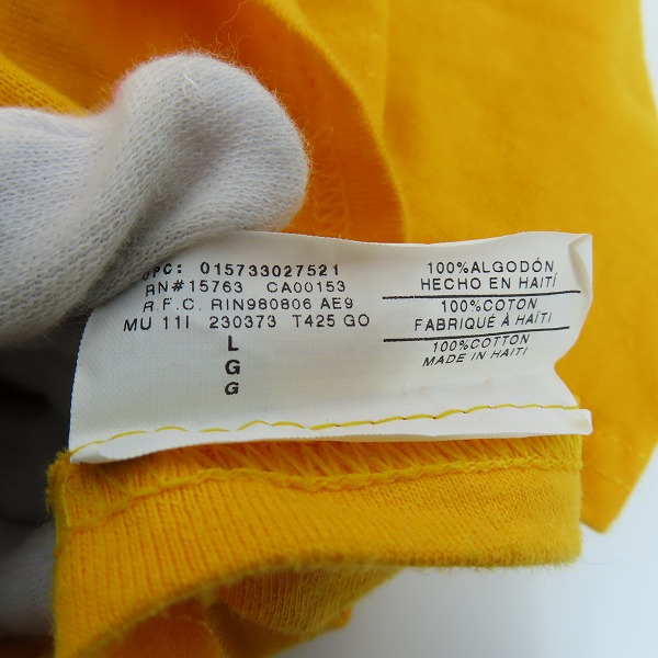 実際に弊社で買取させて頂いたChampion×PYREX VISION/チャンピオン×パイレックス プリント Tシャツ/Lの画像 3枚目