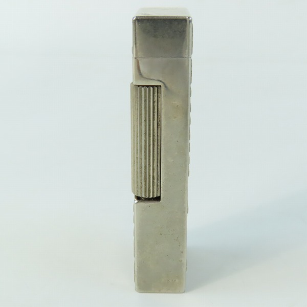 実際に弊社で買取させて頂いたdunhill/ダンヒル 両面ロゴデザイン サイドローラー ガスライターの画像 2枚目