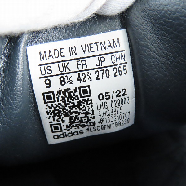 実際に弊社で買取させて頂いたadidas×DESCENDANT/アディダス×ディセンダント CAMPUS DCDT キャンパス スニーカー HQ8875 27の画像 5枚目