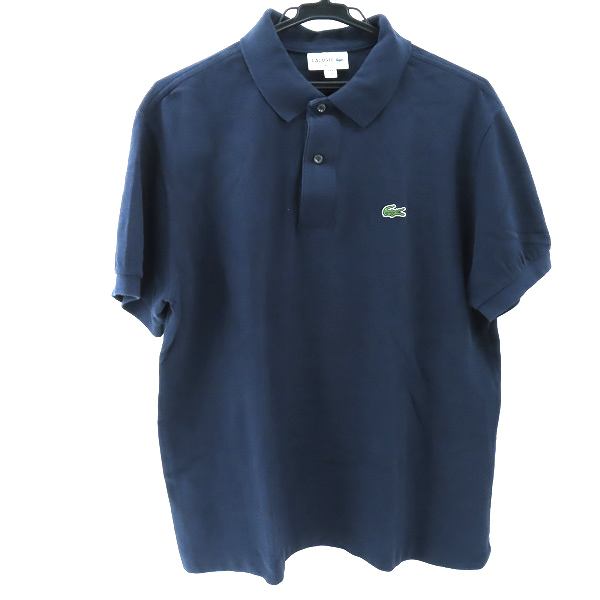 実際に弊社で買取させて頂いたLACOSTE/ラコステ 半袖ポロシャツ ネイビー 5