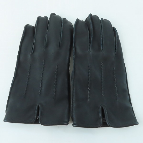 実際に弊社で買取させて頂いたNEIGHBORHOOD/ネイバーフッド 18AW レザーグローブ 232DPNH-AC01/Mの画像 1枚目