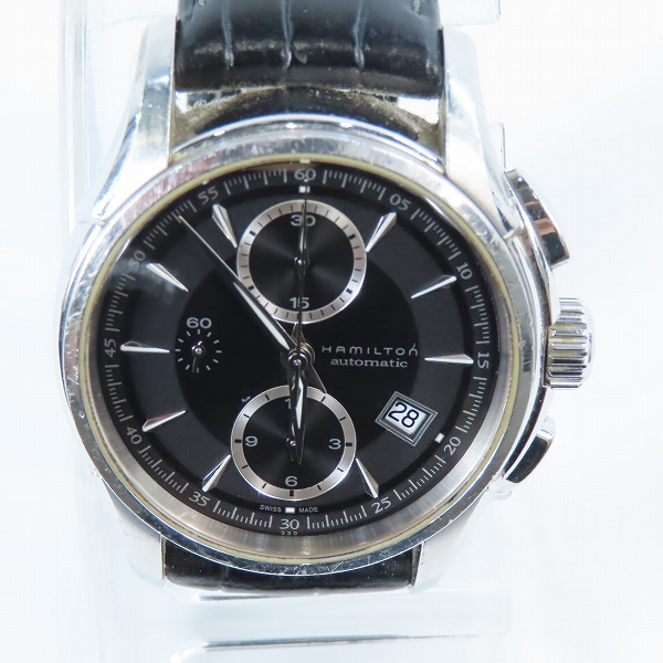 実際に弊社で買取させて頂いたHAMILTON/ハミルトン ジャズマスタークロノグラフ 自動巻き 腕時計/H326160