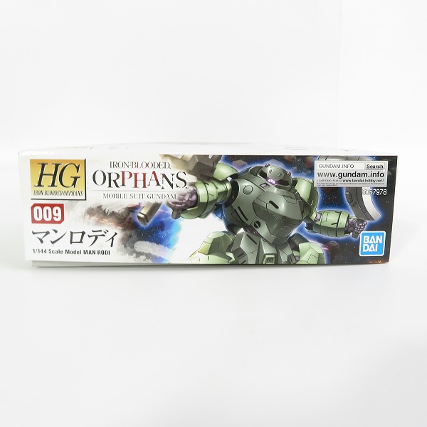 実際に弊社で買取させて頂いた【未組立】BANDAI/バンダイ 機動戦士ガンダム 鉄血のオルフェンズ HG 1/144 マンロディ/ガンプラ の画像 4枚目