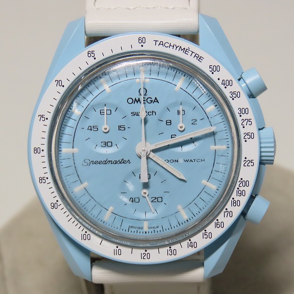 実際に弊社で買取させて頂いたOMEGA×SWATCH/オメガ×スウォッチ スピードマスター MISSION TO URANUS 腕時計 SO33L100