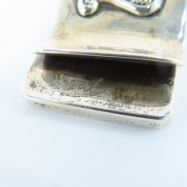 実際に弊社で買取させて頂いたStanley Guess/スタンリーゲス ウッドインレイ マネークリップ の画像 5枚目