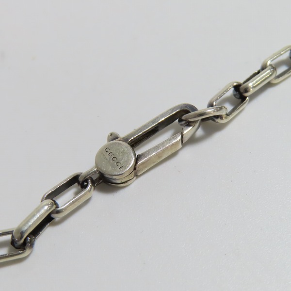 実際に弊社で買取させて頂いたGUCCI/グッチ インターロッキング GGロゴ ネックレスの画像 6枚目