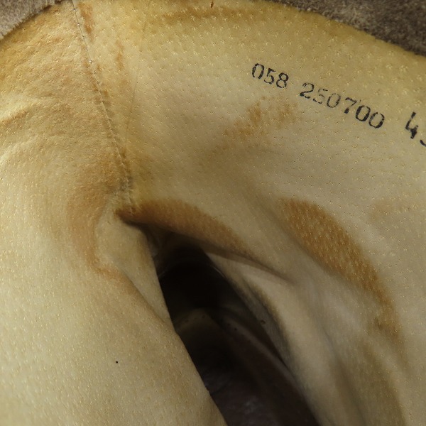 実際に弊社で買取させて頂いたCEBO/セボ ペコスブーツ/エンジニアブーツ スエード 250700/43の画像 7枚目