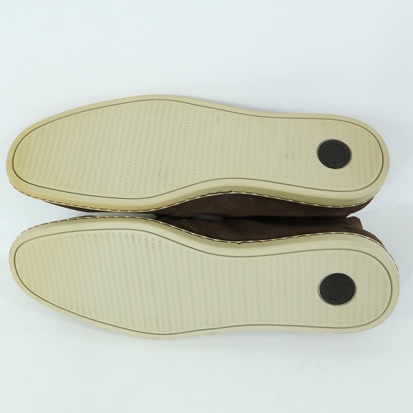 実際に弊社で買取させて頂いた【未使用】FRED PERRY/フレッドペリー スウェード シューズ B8039 /27の画像 2枚目